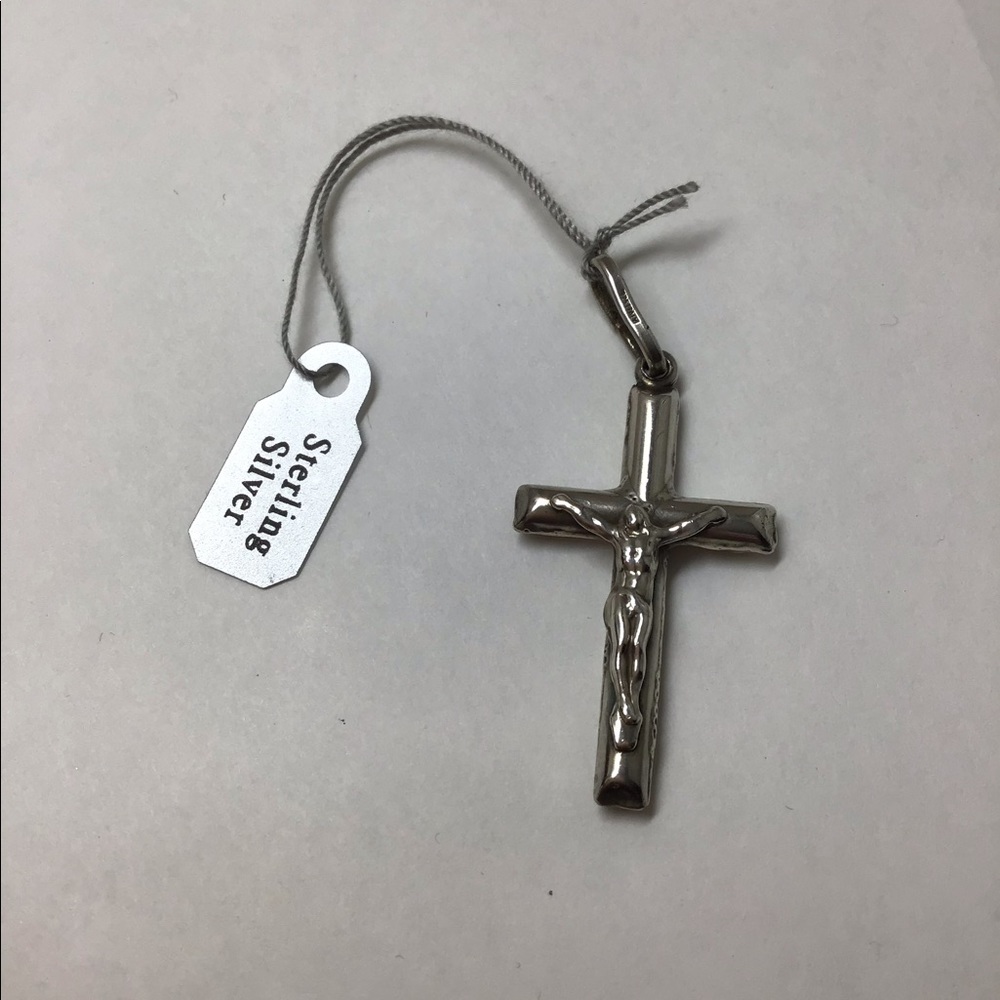 Silver crucifix